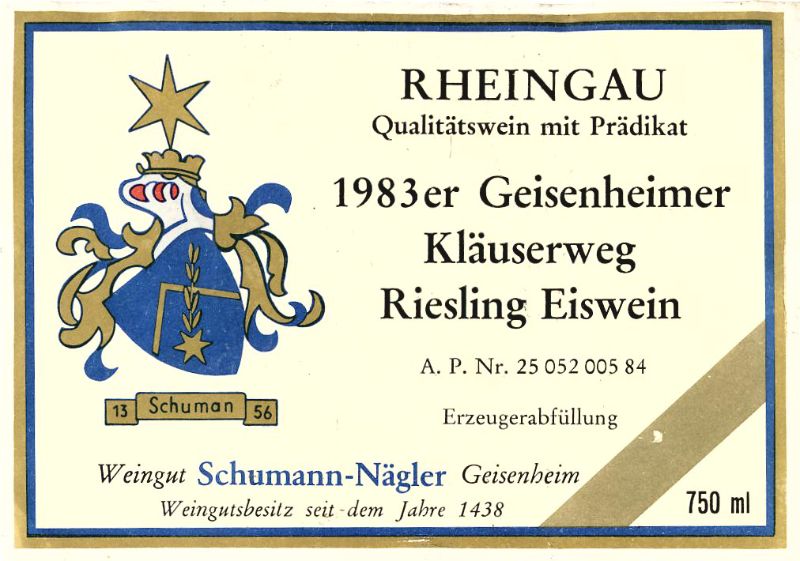 Schumann-Nägler_Geisenheimer Kläuserweg_eiswein 1983.jpg